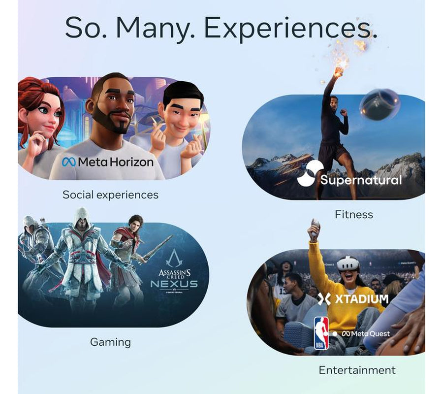 Meta Quest 3S Mixed Reality Headset - 128GB - 3-Month Meta Quest+ Trial