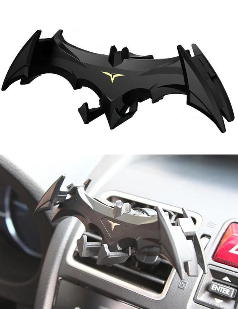 Dark Knight Phone Holder: Bat Wing Design, Universal Car Vent Mount! Smartphone Cellphone Stand Phone Holder for Car
