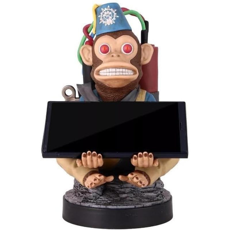 Exquisite Gaming: Call of Duty: Monkeybomb - Original Mobile Phone & Gaming Controller Holder, Device Stand, Cable Guys, Licensed Figure Cableguys