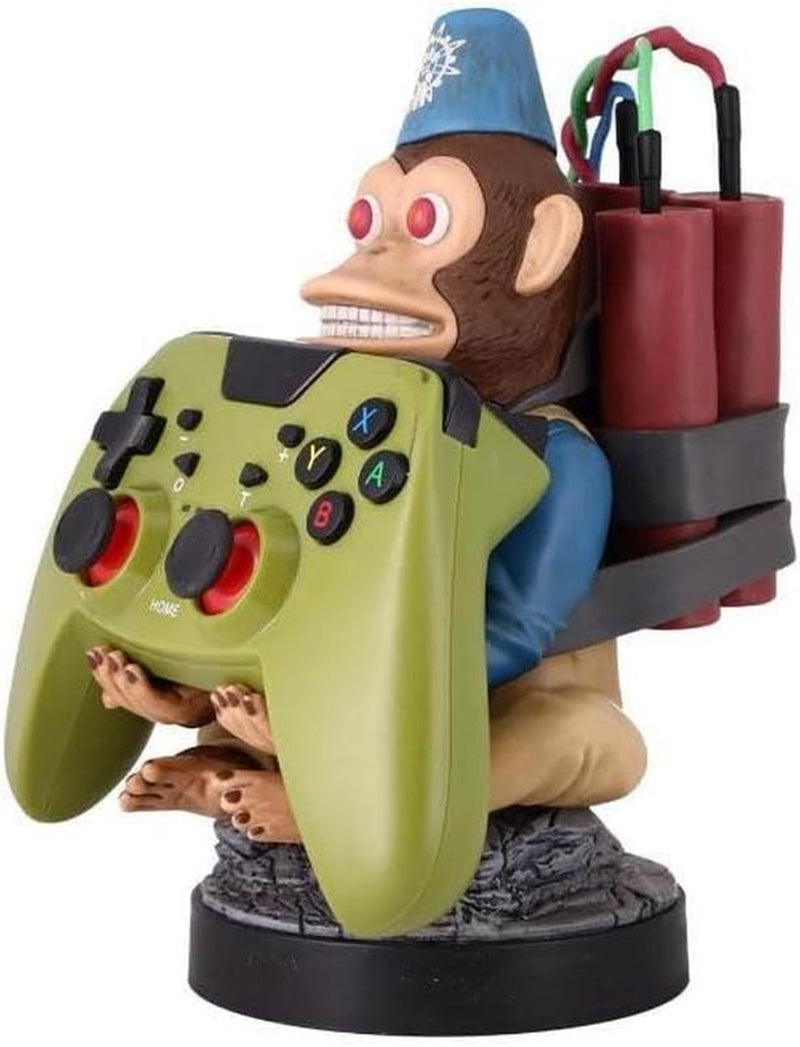 Exquisite Gaming: Call of Duty: Monkeybomb - Original Mobile Phone & Gaming Controller Holder, Device Stand, Cable Guys, Licensed Figure Cableguys
