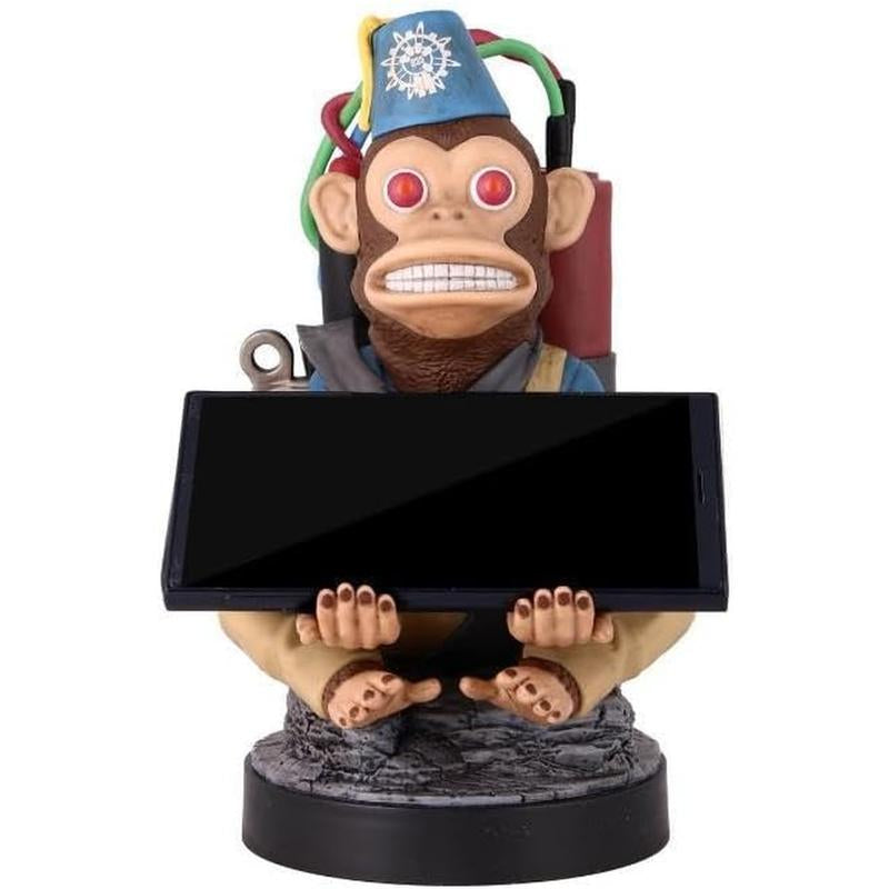 Exquisite Gaming: Call of Duty: Monkeybomb - Original Mobile Phone & Gaming Controller Holder, Device Stand, Cable Guys, Licensed Figure Cableguys