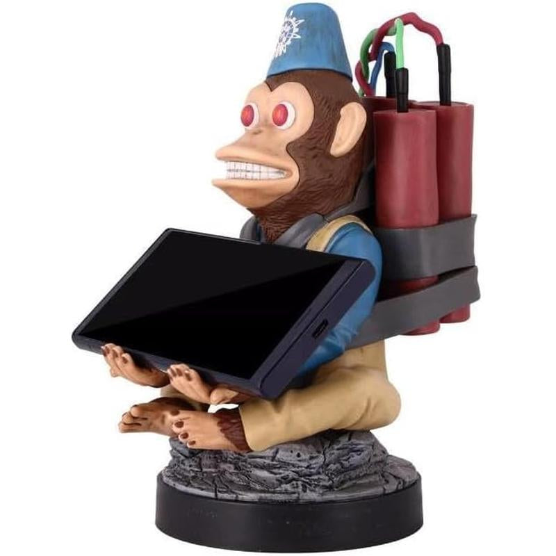 Exquisite Gaming: Call of Duty: Monkeybomb - Original Mobile Phone & Gaming Controller Holder, Device Stand, Cable Guys, Licensed Figure Cableguys