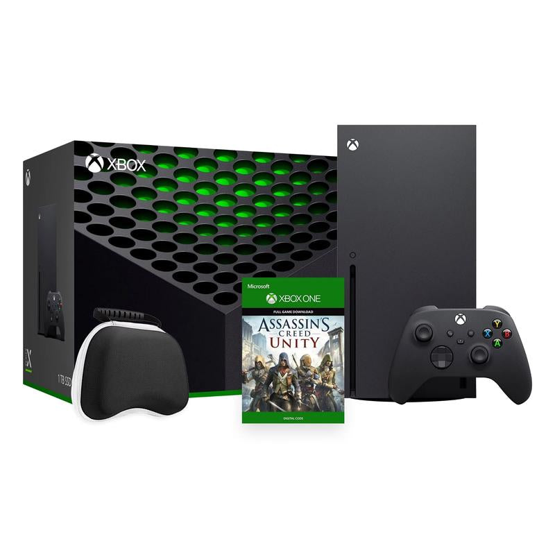 Series X Bundle - 1TB SSD Black Flagship Console and Wireless Controller