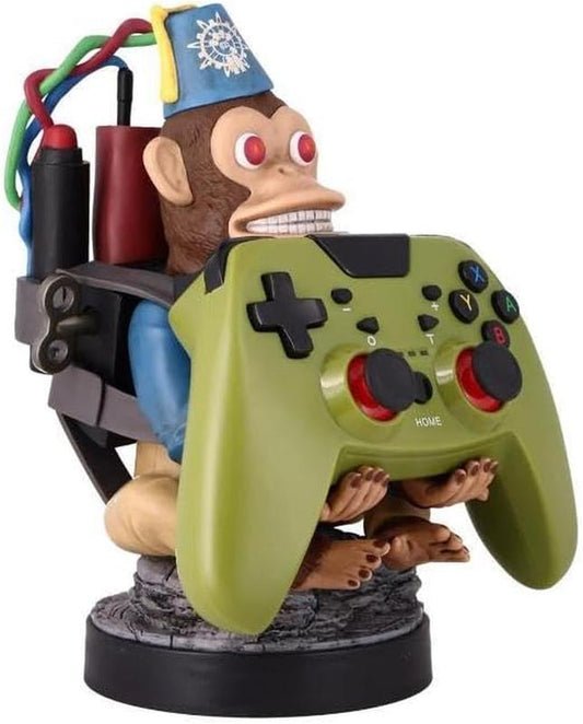 Exquisite Gaming: Call of Duty: Monkeybomb - Original Mobile Phone & Gaming Controller Holder, Device Stand, Cable Guys, Licensed Figure Cableguys