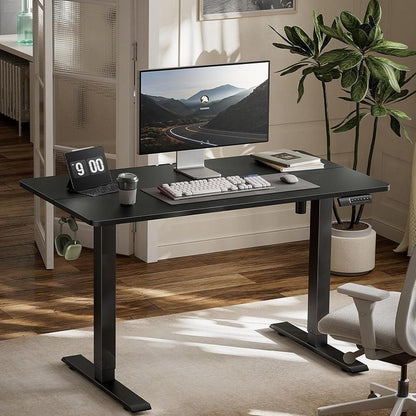 Height Adjustable Electric Desk, 48"X24" Ergonomic Stand-Up Solution, Memory Presets, 110Lbs Load, Great for Home and Work Environments